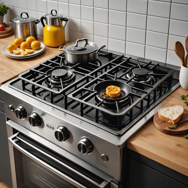 Как почистить газовую плиту: советы по уходу за решётками и ручками