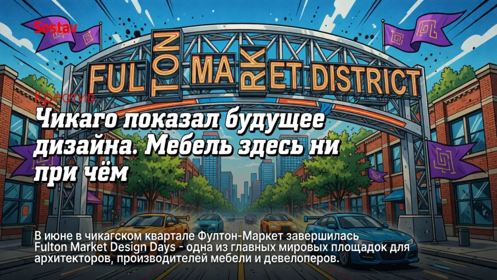 Чикаго показал будущее дизайна. Мебель здесь ни при чём