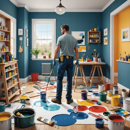 Краски для Ремонта: Типы, Выбор и Применение