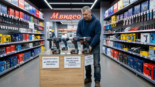 Как выбрать и купить дрель и шуруповерт в М.Видео: сравнение моделей и цен